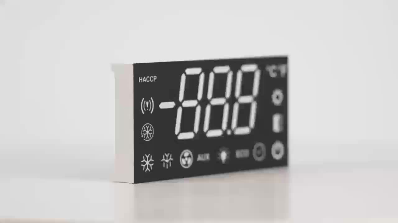 TEMPERATURE CONTROL DISPLAY