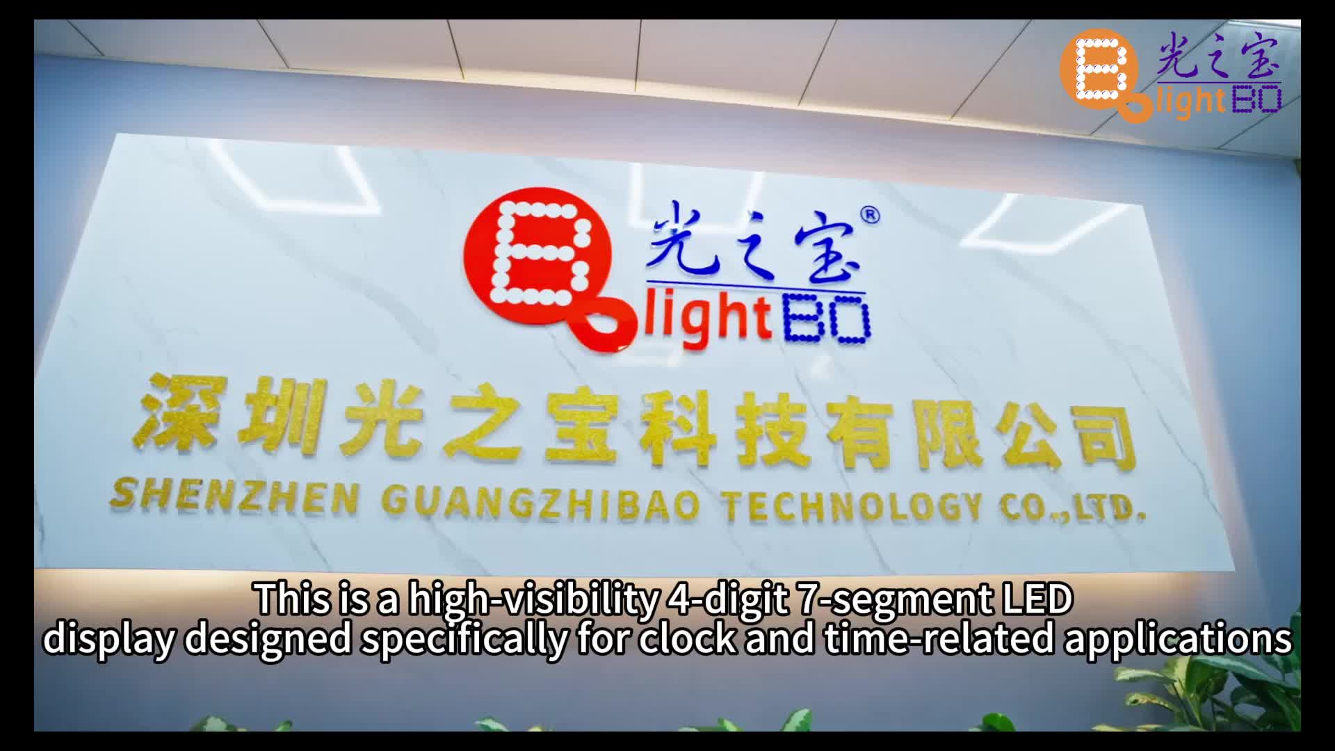 Unidad de pantalla de reloj LED ultra roja de 4 dígitos de alta visibilidad