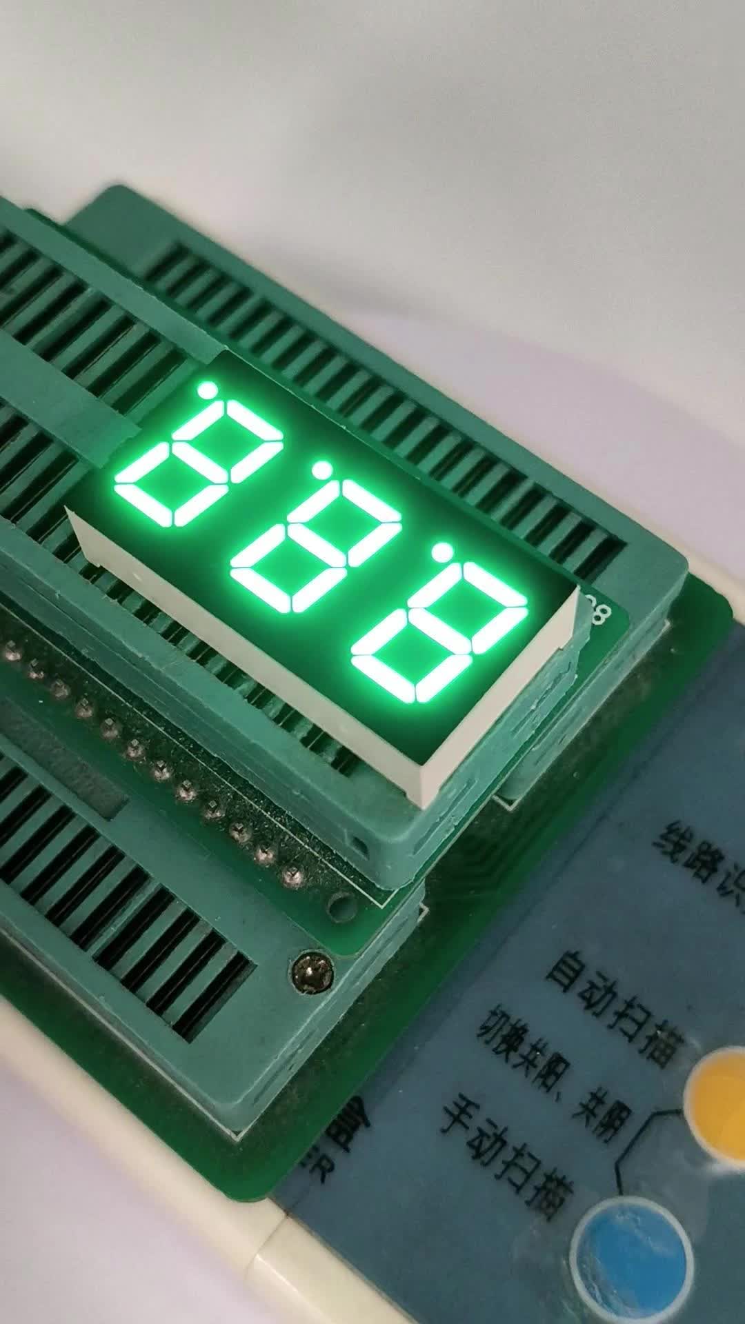 display led de sete segmentos