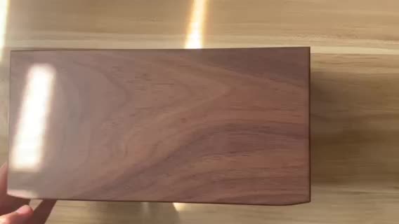 Wood Music Box Double